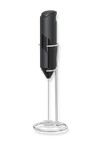 KLT Dark Knight Series Dry Alkaline Battery Electric Milk Frother Automatic Milk Forther Coffee Foamer Mixer Coffee Kitchen with Base KJBQ-4-BS